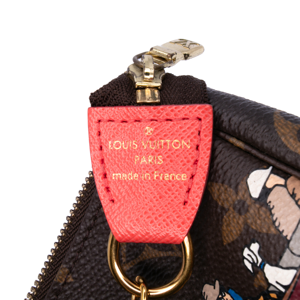 Pre-Loved Louis Vuitton Monogram Evasion Illustre Mini Pochette Accessories - Picture 5 of 10